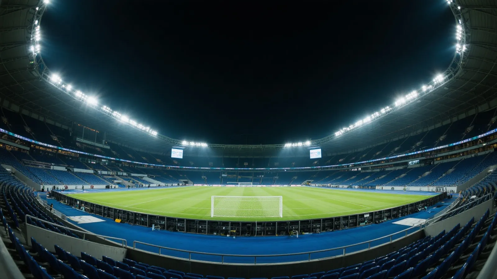 世界杯球场与热烈氛围